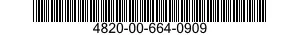 4820-00-664-0909  4820006640909 006640909