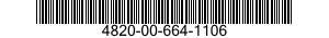 4820-00-664-1106  4820006641106 006641106
