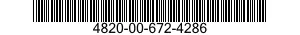 4820-00-672-4286 VALVE,RESTRICTOR CHECK 4820006724286 006724286
