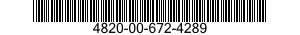 4820-00-672-4289  4820006724289 006724289