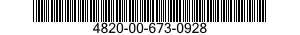 4820-00-673-0928  4820006730928 006730928