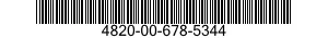 4820-00-678-5344  4820006785344 006785344