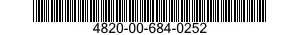 4820-00-684-0252  4820006840252 006840252