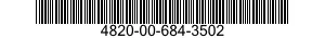 4820-00-684-3502  4820006843502 006843502
