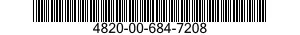 4820-00-684-7208  4820006847208 006847208
