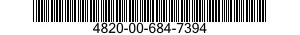 4820-00-684-7394  4820006847394 006847394