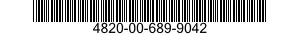 4820-00-689-9042  4820006899042 006899042