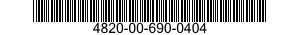 4820-00-690-0404 PARTS KIT,CHECK VALVE 4820006900404 006900404