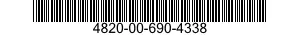 4820-00-690-4338  4820006904338 006904338