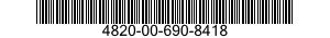 4820-00-690-8418  4820006908418 006908418
