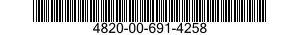 4820-00-691-4258  4820006914258 006914258