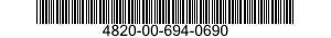 4820-00-694-0690  4820006940690 006940690