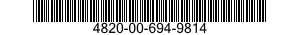 4820-00-694-9814  4820006949814 006949814