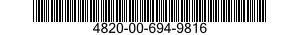 4820-00-694-9816  4820006949816 006949816