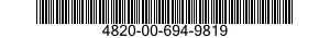 4820-00-694-9819  4820006949819 006949819