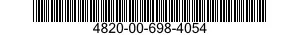 4820-00-698-4054  4820006984054 006984054