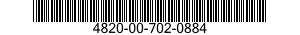 4820-00-702-0884  4820007020884 007020884