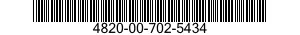 4820-00-702-5434 DISK,VALVE 4820007025434 007025434