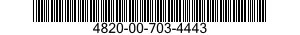 4820-00-703-4443 SEAT,VALVE 4820007034443 007034443