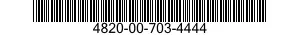 4820-00-703-4444 DISK,VALVE 4820007034444 007034444