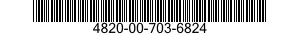 4820-00-703-6824 VALVE,CHECK 4820007036824 007036824