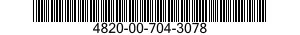 4820-00-704-3078  4820007043078 007043078