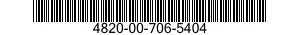 4820-00-706-5404  4820007065404 007065404