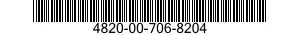 4820-00-706-8204  4820007068204 007068204