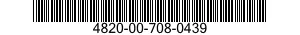 4820-00-708-0439  4820007080439 007080439