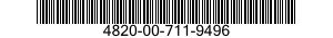 4820-00-711-9496  4820007119496 007119496