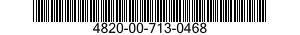 4820-00-713-0468  4820007130468 007130468