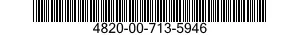 4820-00-713-5946  4820007135946 007135946