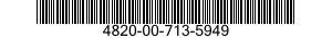 4820-00-713-5949  4820007135949 007135949