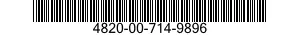 4820-00-714-9896  4820007149896 007149896