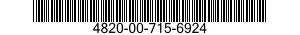 4820-00-715-6924  4820007156924 007156924