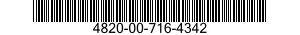 4820-00-716-4342  4820007164342 007164342