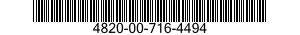 4820-00-716-4494  4820007164494 007164494
