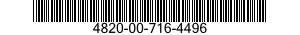 4820-00-716-4496  4820007164496 007164496
