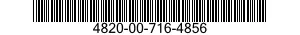 4820-00-716-4856  4820007164856 007164856