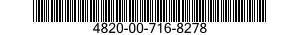 4820-00-716-8278  4820007168278 007168278