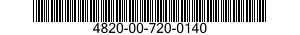 4820-00-720-0140  4820007200140 007200140