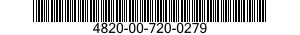 4820-00-720-0279  4820007200279 007200279