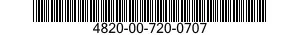 4820-00-720-0707  4820007200707 007200707