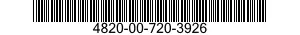 4820-00-720-3926  4820007203926 007203926