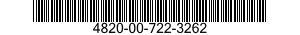4820-00-722-3262  4820007223262 007223262