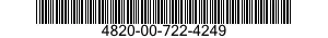 4820-00-722-4249  4820007224249 007224249
