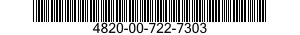 4820-00-722-7303  4820007227303 007227303