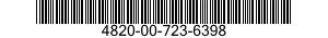 4820-00-723-6398  4820007236398 007236398