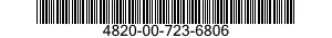 4820-00-723-6806  4820007236806 007236806