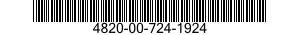 4820-00-724-1924  4820007241924 007241924